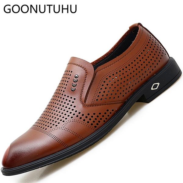 dress shoes men's summer breathable classic solid brown black slip on shoe man wedding party elegant office formal for men
dress shoes men's summer breathable classic solid brown black slip on shoe man wedding party elegant office formal for men