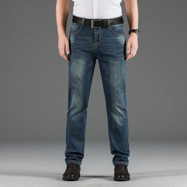 men's jeans 2021 autumn stretch-fit elastic thin business casual classic style fashion straight denim trousers male blue pants
men's jeans 2021 autumn stretch-fit elastic thin business casual classic style fashion straight denim trousers male blue pants