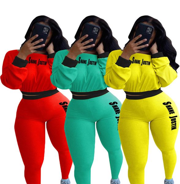 rib letter printed solid color tshirts and sports pencil trousers women two piece outfits autumn casual suits bw0n, Gray
rib letter printed solid color tshirts and sports pencil trousers women two piece outfits autumn casual suits bw0n, Gray