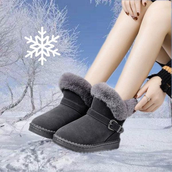 boots luxury women plush fur classic sheep shoes snow leather wool female winter suede warm, Black
boots luxury women plush fur classic sheep shoes snow leather wool female winter suede warm, Black
