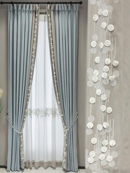 curtain & drapes modern simple curtains for living dining room bedroom light luxury pink princess stitching gray blue embossed embroidery
curtain & drapes modern simple curtains for living dining room bedroom light luxury pink princess stitching gray blue embossed embroidery