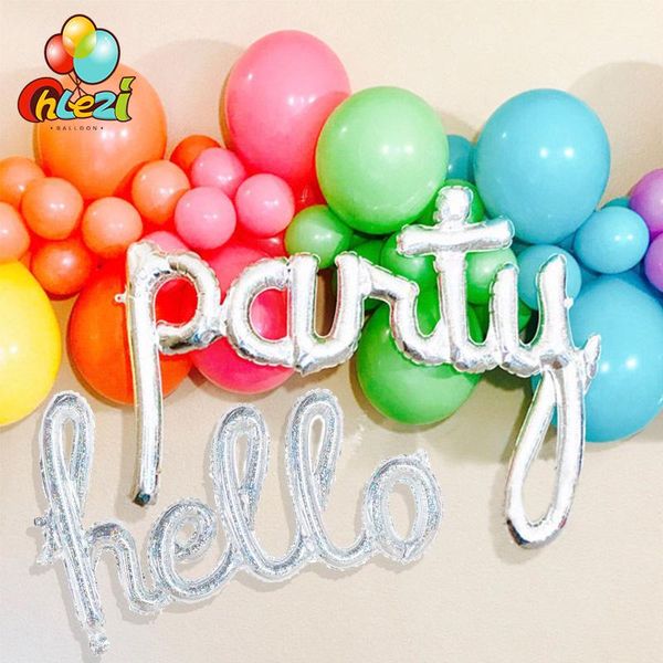party decoration hello connection letter foil balloon birthday supplies laser silver pink valentine's day wedding
party decoration hello connection letter foil balloon birthday supplies laser silver pink valentine's day wedding