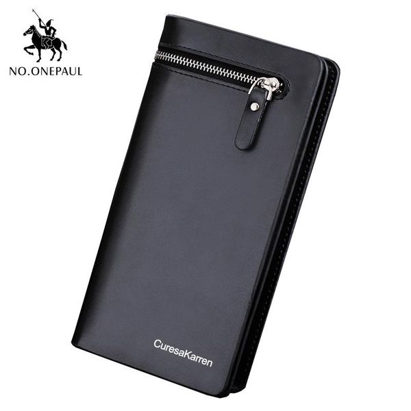 no.onepaul 2021 wallet men's long zipper clutch bag korean small handbag boutique men wallets, Red;black
no.onepaul 2021 wallet men's long zipper clutch bag korean small handbag boutique men wallets, Red;black