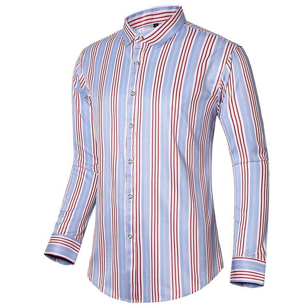 designers men's casual shirts striped crop long sleeves vintage clothes cultivate one's morality type dress simplicity button up t, White;black
designers men's casual shirts striped crop long sleeves vintage clothes cultivate one's morality type dress simplicity button up t, White;black