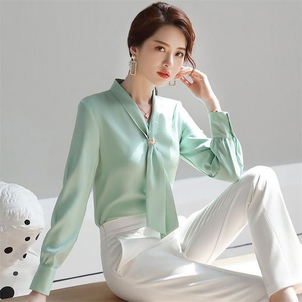 chiffon white shirt women's spring autumn korean fashion long-sleeved clothing solid color long sleeve blouse p395 210527
chiffon white shirt women's spring autumn korean fashion long-sleeved clothing solid color long sleeve blouse p395 210527