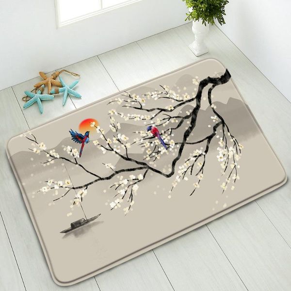 bath mats chinese style floor mat flower bird ink painting bathroom non-slip pad living room bedroom kitchen door home decor washable
bath mats chinese style floor mat flower bird ink painting bathroom non-slip pad living room bedroom kitchen door home decor washable