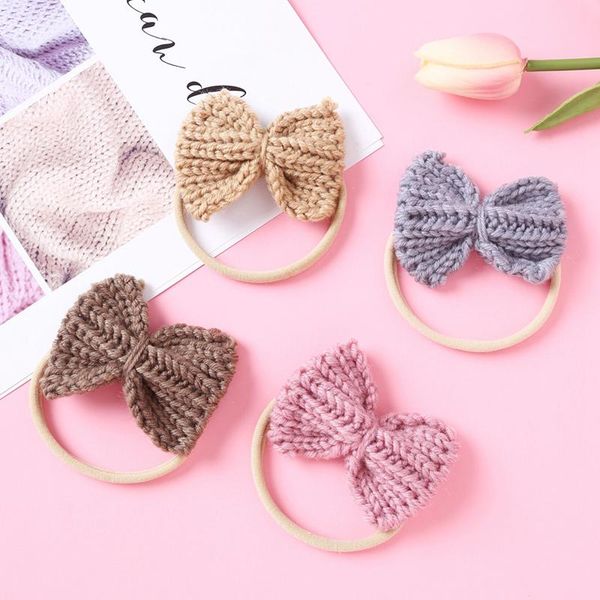 hair accessories baby girl bows headband woolen knit head band for born elastic toddler lovely ties children basic hairband, Slivery;white
hair accessories baby girl bows headband woolen knit head band for born elastic toddler lovely ties children basic hairband, Slivery;white