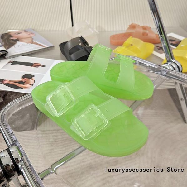 summer fashion candy color jelly slippers transparent bathroom women's sandals outdoor beach casual buckle pvc shoes, Black
summer fashion candy color jelly slippers transparent bathroom women's sandals outdoor beach casual buckle pvc shoes, Black