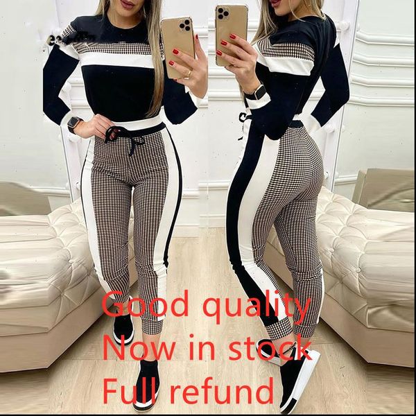 colorblock plaid long sleeve womens tracksuits amp drawstring pants set casual women piece style clothing length pant cm, Gray
colorblock plaid long sleeve womens tracksuits amp drawstring pants set casual women piece style clothing length pant cm, Gray