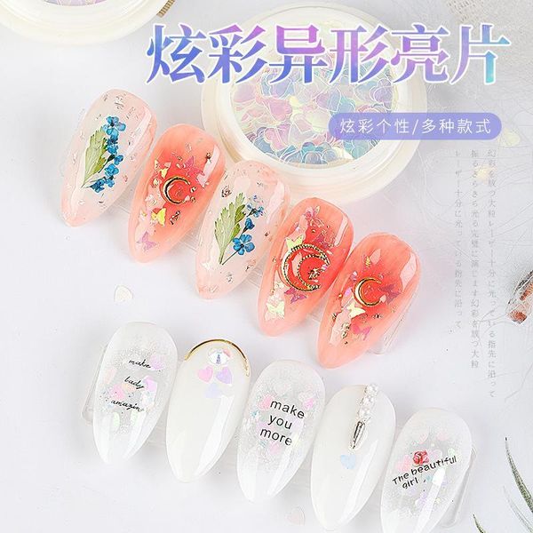 net red with the same nail art decoration 6 models love sequins ins symphony eye makeup pentagram xuanya flowers patch1, Silver;gold
net red with the same nail art decoration 6 models love sequins ins symphony eye makeup pentagram xuanya flowers patch1, Silver;gold