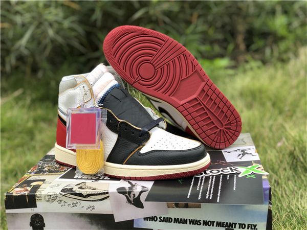 union la 1 high og nrg basketball shoes white black varsity red jumpman 1s designer sneakers
union la 1 high og nrg basketball shoes white black varsity red jumpman 1s designer sneakers
