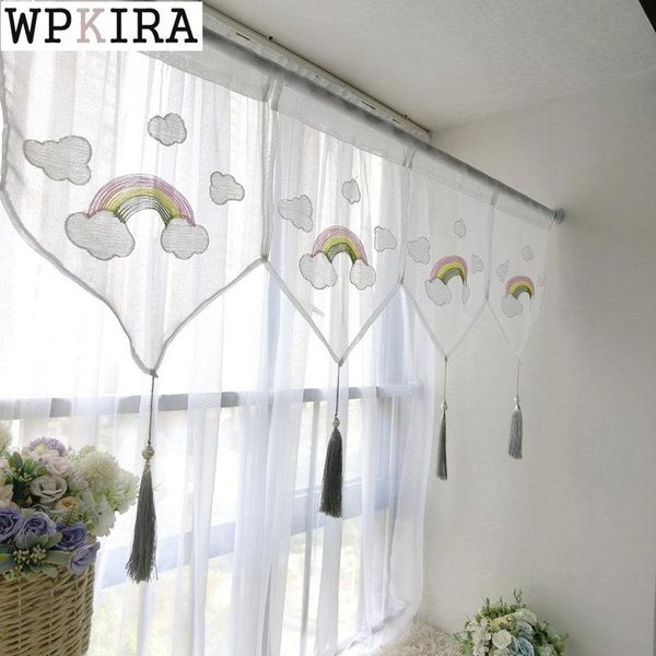 curtain & drapes cartoon cloud valance sheer bay window embroidery voile tassel bottom tulle drape home decoration door kitchen 045#d
curtain & drapes cartoon cloud valance sheer bay window embroidery voile tassel bottom tulle drape home decoration door kitchen 045#d