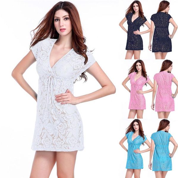 ladies wild pink blue white black lace cover-up women beach tunic loose style match bikini female pareo dress women's swimwear
ladies wild pink blue white black lace cover-up women beach tunic loose style match bikini female pareo dress women's swimwear