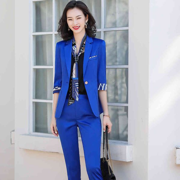 pant latest fashion formal ladies suit women's business pants for summer uniform spring design half sleeve 2 piece blazer set, White
pant latest fashion formal ladies suit women's business pants for summer uniform spring design half sleeve 2 piece blazer set, White