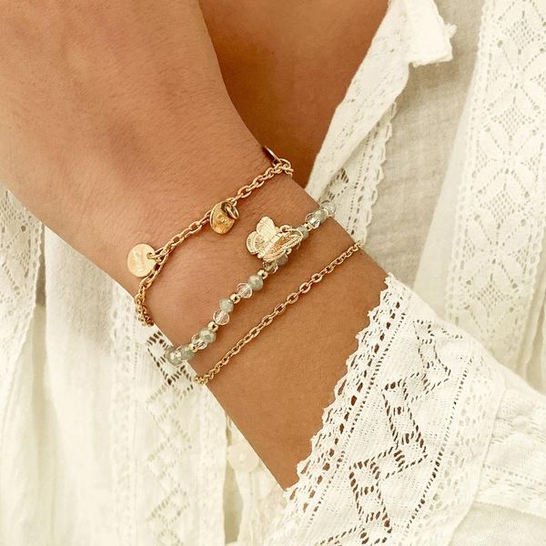 link, chain tauam 2021 love coin butterfly bracelet for women jewelry summer beach bohemian accessories, Black
link, chain tauam 2021 love coin butterfly bracelet for women jewelry summer beach bohemian accessories, Black