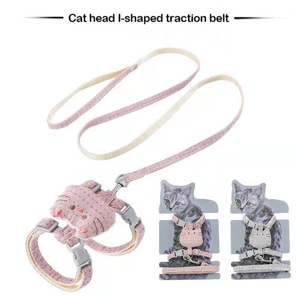 cat collars & leads adjustable harness and leash dog pet vest set walking lead for puppy dogs the head type
cat collars & leads adjustable harness and leash dog pet vest set walking lead for puppy dogs the head type
