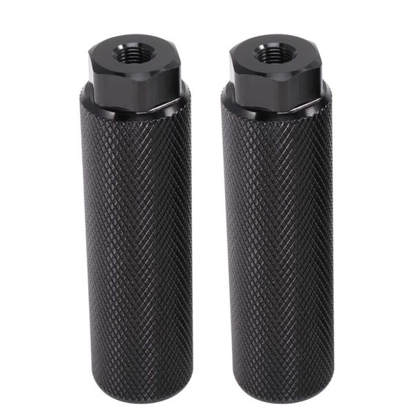 bike pedals 1 pair aluminum alloy bycicle pedal sturdy cylinder seat axle stunt pegs mountain accessory with big hole (black)
bike pedals 1 pair aluminum alloy bycicle pedal sturdy cylinder seat axle stunt pegs mountain accessory with big hole (black)