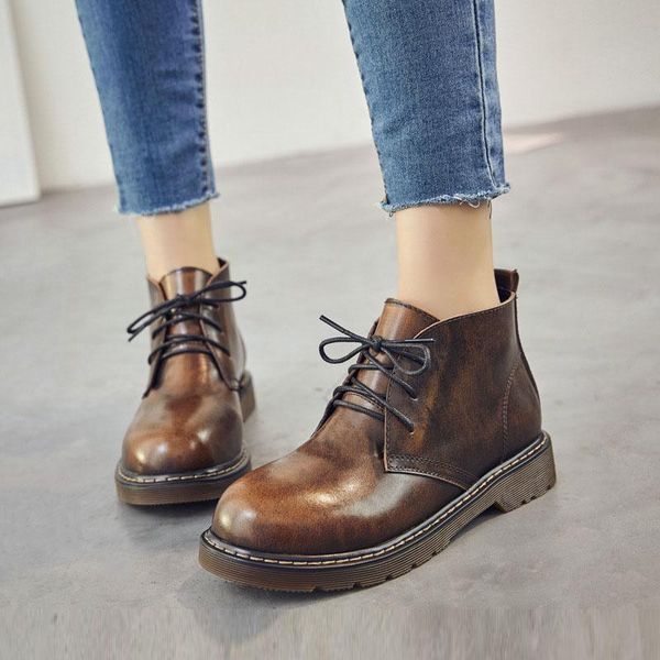 soft cow split leather ankle boots british style women oxfords thick heel short round toe handmade ladies shoes, Black
soft cow split leather ankle boots british style women oxfords thick heel short round toe handmade ladies shoes, Black