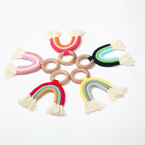decorative objects & figurines rainbow wood beads handmade woven wall hanging home decor wooden baby teether cotton cord natural crochet bea
decorative objects & figurines rainbow wood beads handmade woven wall hanging home decor wooden baby teether cotton cord natural crochet bea