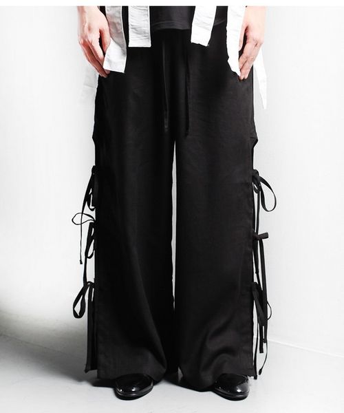 men's pants yamamoto stilo masculino fminino msmo japão coria do sul rndas até prna larga bobbin calças soltas bandagm algodão cân, Black
men's pants yamamoto stilo masculino fminino msmo japão coria do sul rndas até prna larga bobbin calças soltas bandagm algodão cân, Black