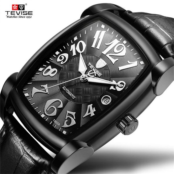 tevis 9013 automatic men mechanical watches men clock watertight company wrist, Slivery;brown
tevis 9013 automatic men mechanical watches men clock watertight company wrist, Slivery;brown