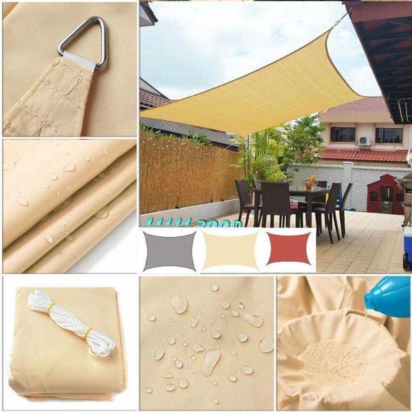 shade 300d waterproof large sail square rectangle garden terrace canopy swimming sun outdoor camping yard awnings
shade 300d waterproof large sail square rectangle garden terrace canopy swimming sun outdoor camping yard awnings