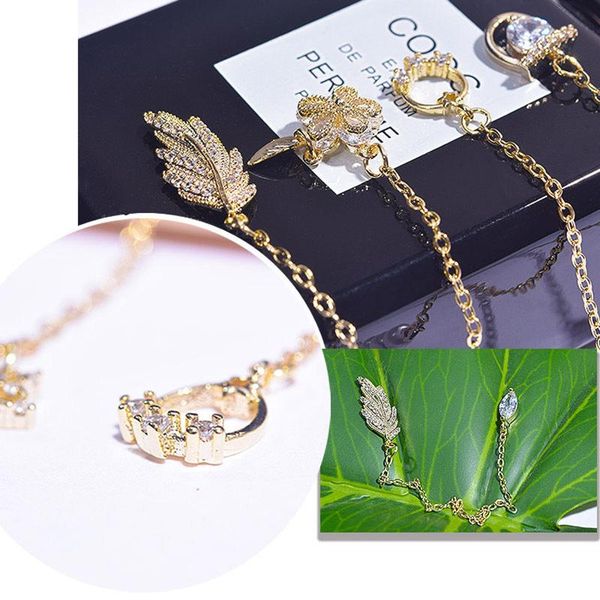 metal zircon nail art decorations luxury crystal rhinestones fashion chains diamond jewelry charm manicure ornaments, Silver;gold
metal zircon nail art decorations luxury crystal rhinestones fashion chains diamond jewelry charm manicure ornaments, Silver;gold