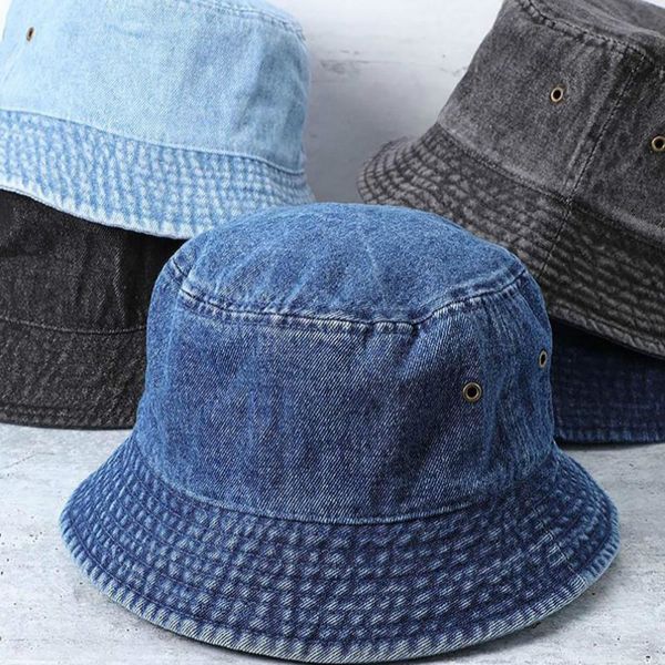 fitted hat solid color washed cowboy fishermans hat women outdoor sun hat four seasons section lovers fashion wild bucket hats, Blue;gray
fitted hat solid color washed cowboy fishermans hat women outdoor sun hat four seasons section lovers fashion wild bucket hats, Blue;gray