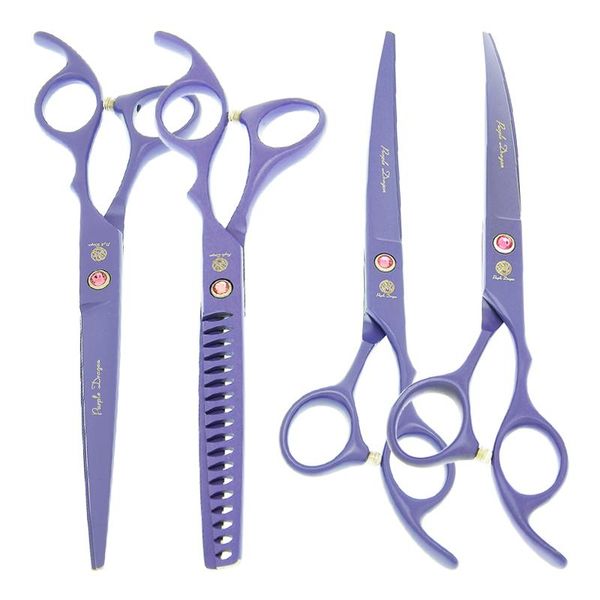 hair scissors purple dragon 7.0" professional pets cutting 18 teeth fish bone dog thinning shears grooming fur clipper forceps b0039b
hair scissors purple dragon 7.0" professional pets cutting 18 teeth fish bone dog thinning shears grooming fur clipper forceps b0039b
