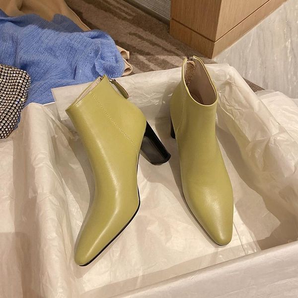 boots bottines femme ladis high heel ankle bootie genuine leather shoes for woman damen botas chaussure zapatos mujer donna, Black
boots bottines femme ladis high heel ankle bootie genuine leather shoes for woman damen botas chaussure zapatos mujer donna, Black