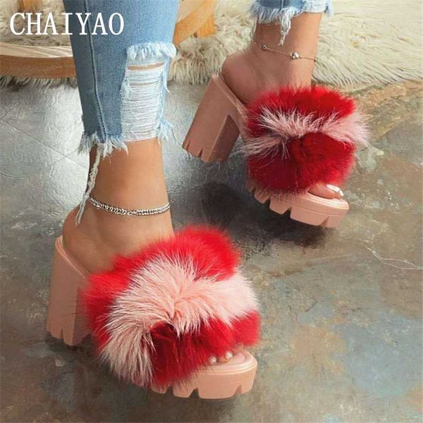 large size women's slippers 2021 ladies mixed colors furry high heel female shoes outside thick flip flops, Black
large size women's slippers 2021 ladies mixed colors furry high heel female shoes outside thick flip flops, Black