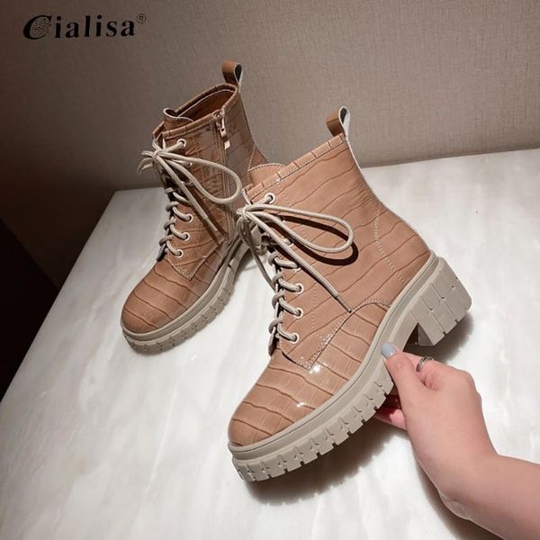 boots cialisa women shoes winter genuine leather round toe high heel lace up ankle boot 2021 fashion good qualitychunky, Black
boots cialisa women shoes winter genuine leather round toe high heel lace up ankle boot 2021 fashion good qualitychunky, Black