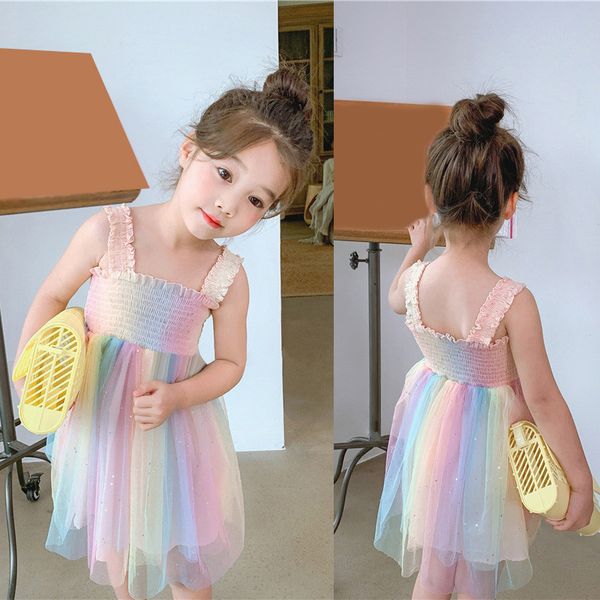 baby girl summer dress rainbow mesh tutu dresses toddler cute party suspender dresses kids princess dress children's clothing, Red;yellow
baby girl summer dress rainbow mesh tutu dresses toddler cute party suspender dresses kids princess dress children's clothing, Red;yellow