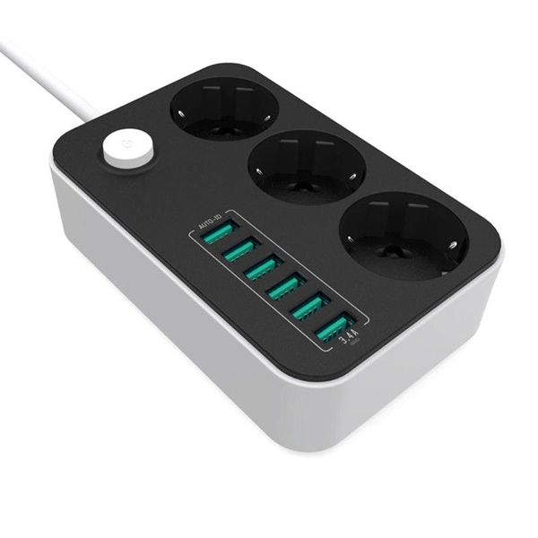 smart power plugs 2500w 10a universal strips surge protection charging ports charger eu plug socket household 6 usb extension
smart power plugs 2500w 10a universal strips surge protection charging ports charger eu plug socket household 6 usb extension