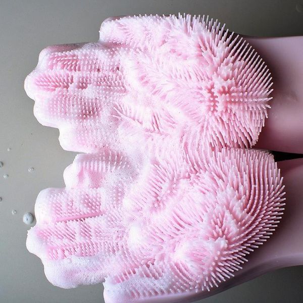 1pcs magic silicone dish washing gloves eco-friendly scrubber rubber cleaning for kitchen bathroom pet hair care tool disposable
1pcs magic silicone dish washing gloves eco-friendly scrubber rubber cleaning for kitchen bathroom pet hair care tool disposable