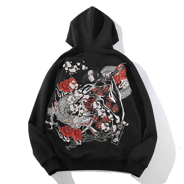 men's hoodies & sweatshirts japanese-style yokosuka embroidery chinese style dragon pattern drawing knife beauty winter plus velve, Black
men's hoodies & sweatshirts japanese-style yokosuka embroidery chinese style dragon pattern drawing knife beauty winter plus velve, Black