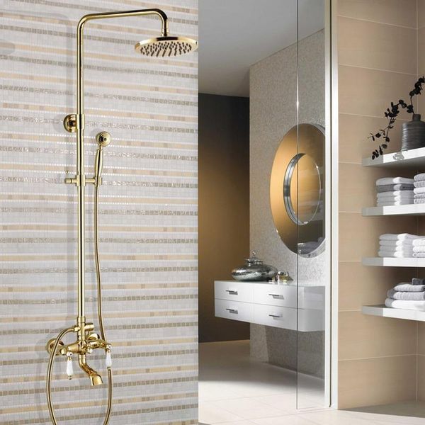 shower faucets gold brass bathroom mixer tap faucet set rain head round wall mounted bathtub agf364 sets
shower faucets gold brass bathroom mixer tap faucet set rain head round wall mounted bathtub agf364 sets