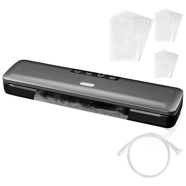 vacuum food sealing machine sealer with 15 bags and hose, for dry wet food, meat, 60 kpa,us plug
vacuum food sealing machine sealer with 15 bags and hose, for dry wet food, meat, 60 kpa,us plug