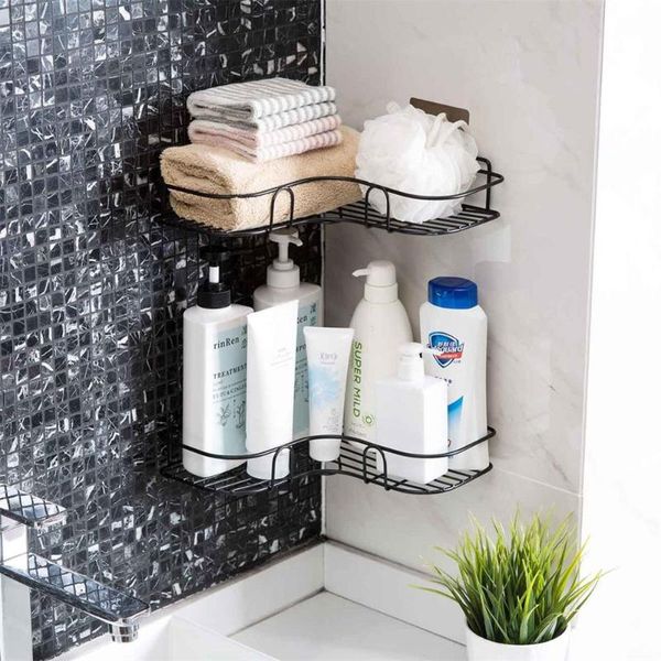 bathroom corner shelf stand organizer kitchen living room metal wall-mounted paste rack save space rangement maquillage hooks & rails
bathroom corner shelf stand organizer kitchen living room metal wall-mounted paste rack save space rangement maquillage hooks & rails