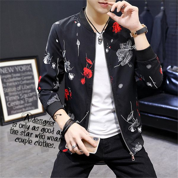 men's jackets men jacket with flower printed cardigan slim long sleeve mens coats winter autumn plus size streetstyle homme outerwears, Black;brown
men's jackets men jacket with flower printed cardigan slim long sleeve mens coats winter autumn plus size streetstyle homme outerwears, Black;brown