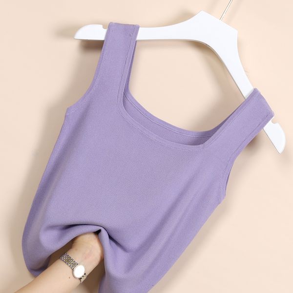 women's sweaters soild ice sik knitted tank women summer 2021 short slim ins fashion square collar sleeveless black white, White;black
women's sweaters soild ice sik knitted tank women summer 2021 short slim ins fashion square collar sleeveless black white, White;black