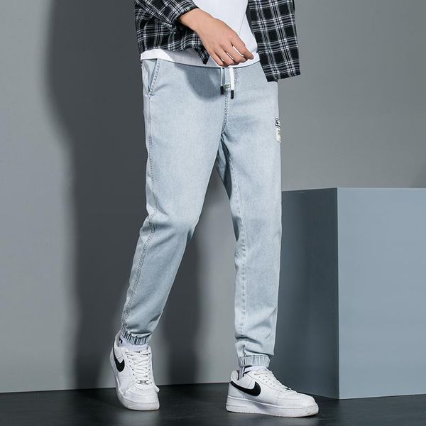 men's jeans zoenova clothing autumn winter elasticity solid harem cotton casual pant for men, Blue
men's jeans zoenova clothing autumn winter elasticity solid harem cotton casual pant for men, Blue