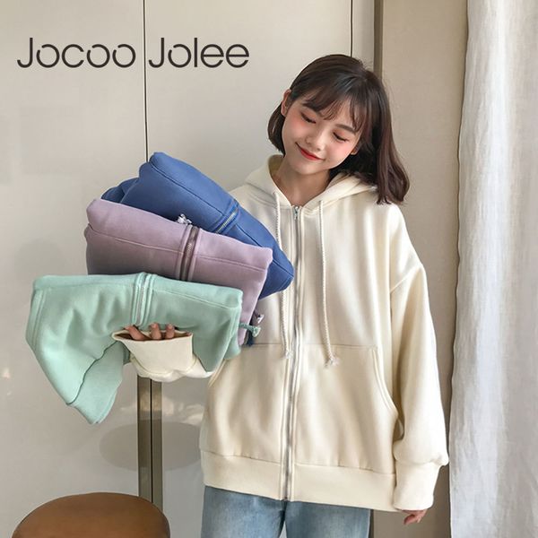 korean style hoodies casual long sleeve solid zip-up sweatshirts harajuku wild cardigan autumn warm plush outwear 210428, Black
korean style hoodies casual long sleeve solid zip-up sweatshirts harajuku wild cardigan autumn warm plush outwear 210428, Black
