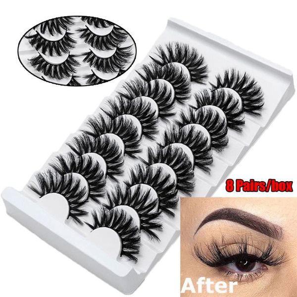 false eyelashes pairs woman eye makeup tools multilayered effect handmade lash extension 3d mink hair full volume thick
false eyelashes pairs woman eye makeup tools multilayered effect handmade lash extension 3d mink hair full volume thick