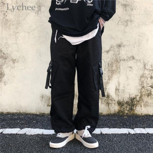 lychee harajuku black cargo pants women casual trousers straight high waist streetwear autumn women's & capris, Black;white
lychee harajuku black cargo pants women casual trousers straight high waist streetwear autumn women's & capris, Black;white