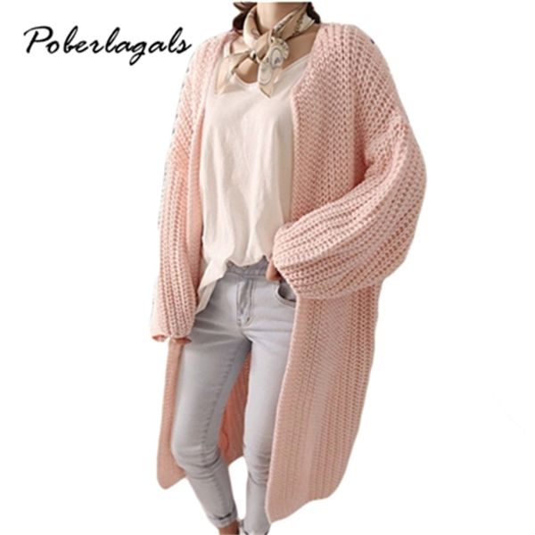 autumn&winter korean style women sweaters long-sleeve loose cardigans female jacket womens knitted outwear cardigan 210420, White;black
autumn&winter korean style women sweaters long-sleeve loose cardigans female jacket womens knitted outwear cardigan 210420, White;black