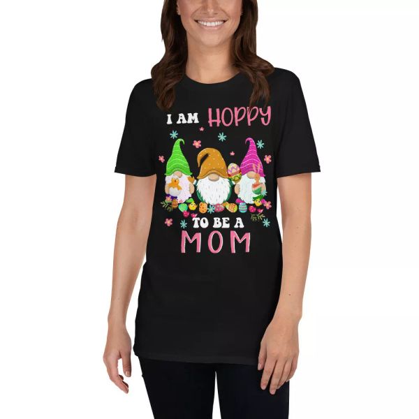 i'm hoppy to be a mom cute easter day bunny gnomes matching family group t-shirt, White;black
i'm hoppy to be a mom cute easter day bunny gnomes matching family group t-shirt, White;black