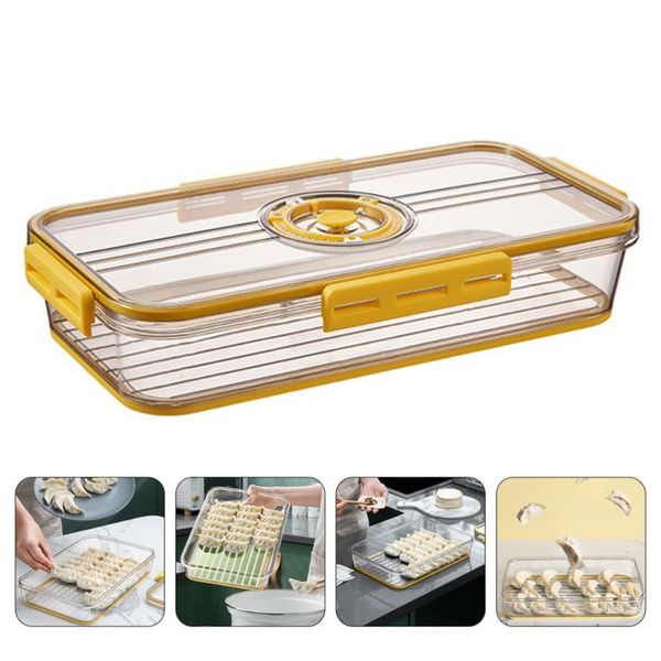 storage bottles & jars 1 pc 1.5 reusable wonton case non-stick dumpling tray box (yellow)
storage bottles & jars 1 pc 1.5 reusable wonton case non-stick dumpling tray box (yellow)