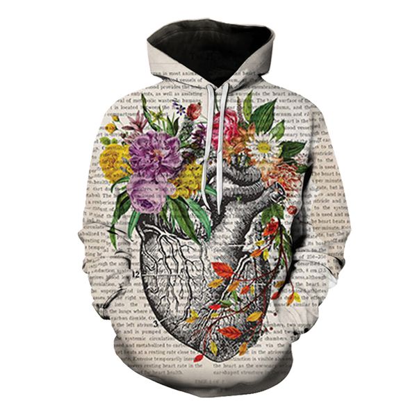 little flower and grass comfortable pattern men's 3d printing hoodie visual impact party punk gothic round neck sweater hoodie, Black
little flower and grass comfortable pattern men's 3d printing hoodie visual impact party punk gothic round neck sweater hoodie, Black