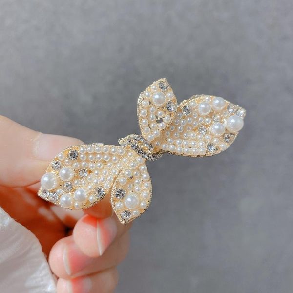 korea style simple girl hairpisn imitation pearls bow color spring hair clip for women ladies fashion accessories, Slivery;white
korea style simple girl hairpisn imitation pearls bow color spring hair clip for women ladies fashion accessories, Slivery;white